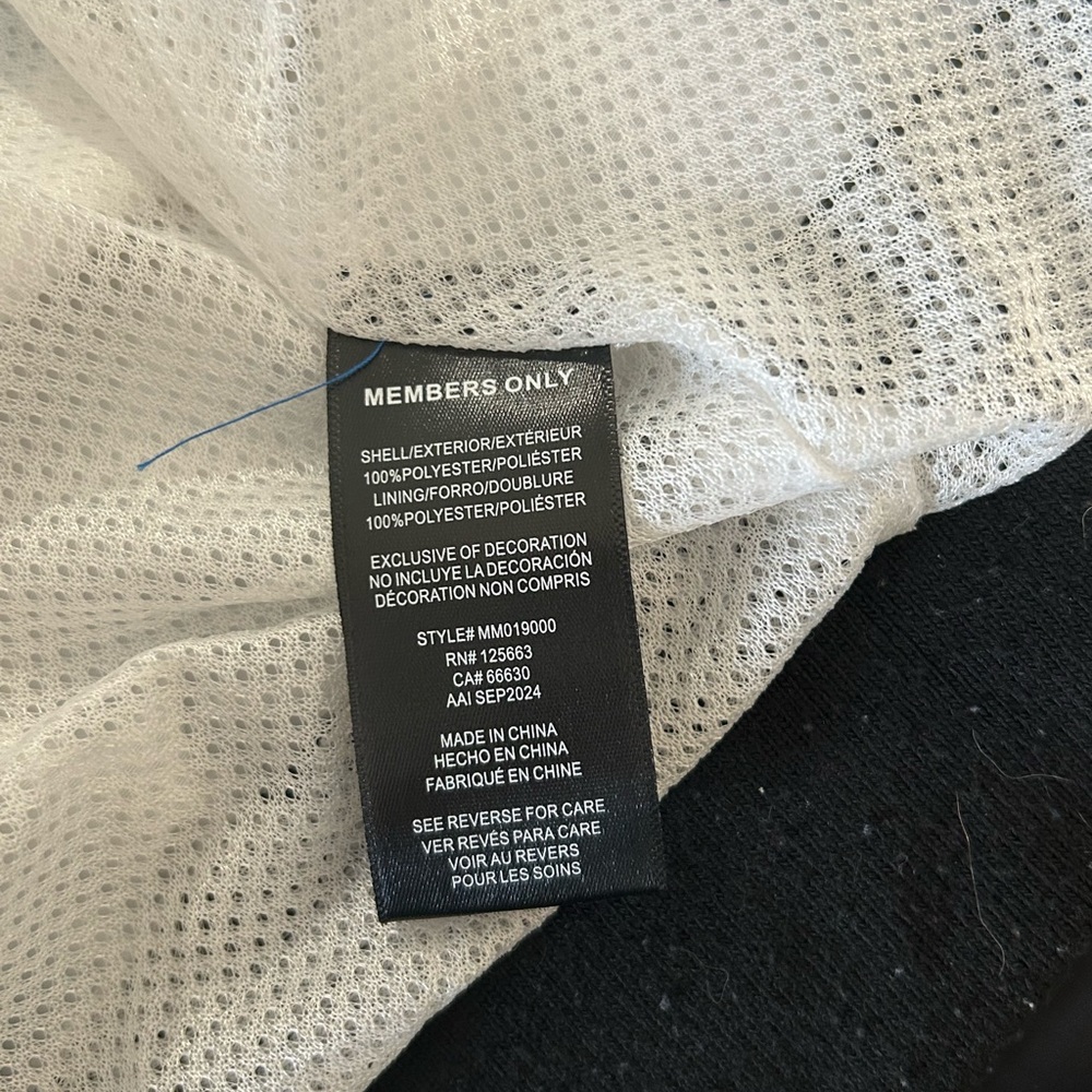 Members Only Speed Blue Racing
Jacket size S - Picture 5 of 10